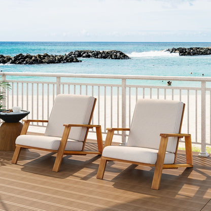 Outdoor Patio Lounge Chair Set of 2