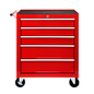 5-Drawer Rolling Tool Chest with Lock & Key