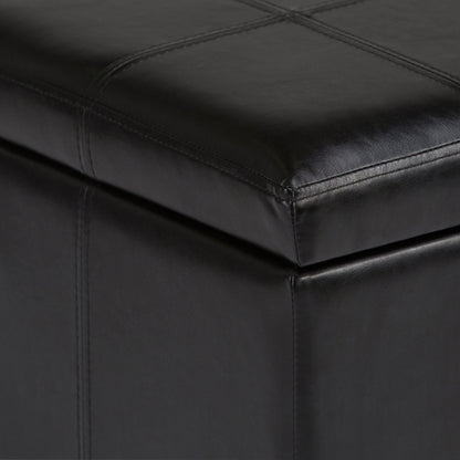 Amelia - Transitional Storage Ottoman Bench