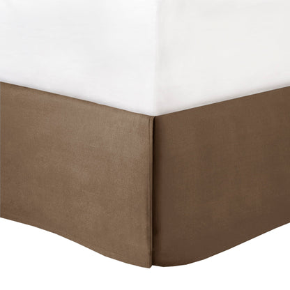 7 Piece Comforter Set Taupe/Brown Queen