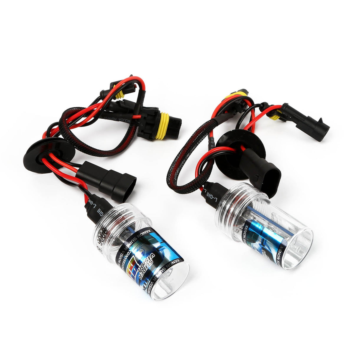2PCS 9006/HB4 HID Xenon Light Bulbs AC 35W 8000K 3500LM Headlight Fog Light Low/High Beam Replacement Bulbs