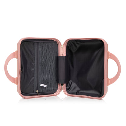 2-Piece ABS Spinner Wheel Luggage Set with Combination Lock