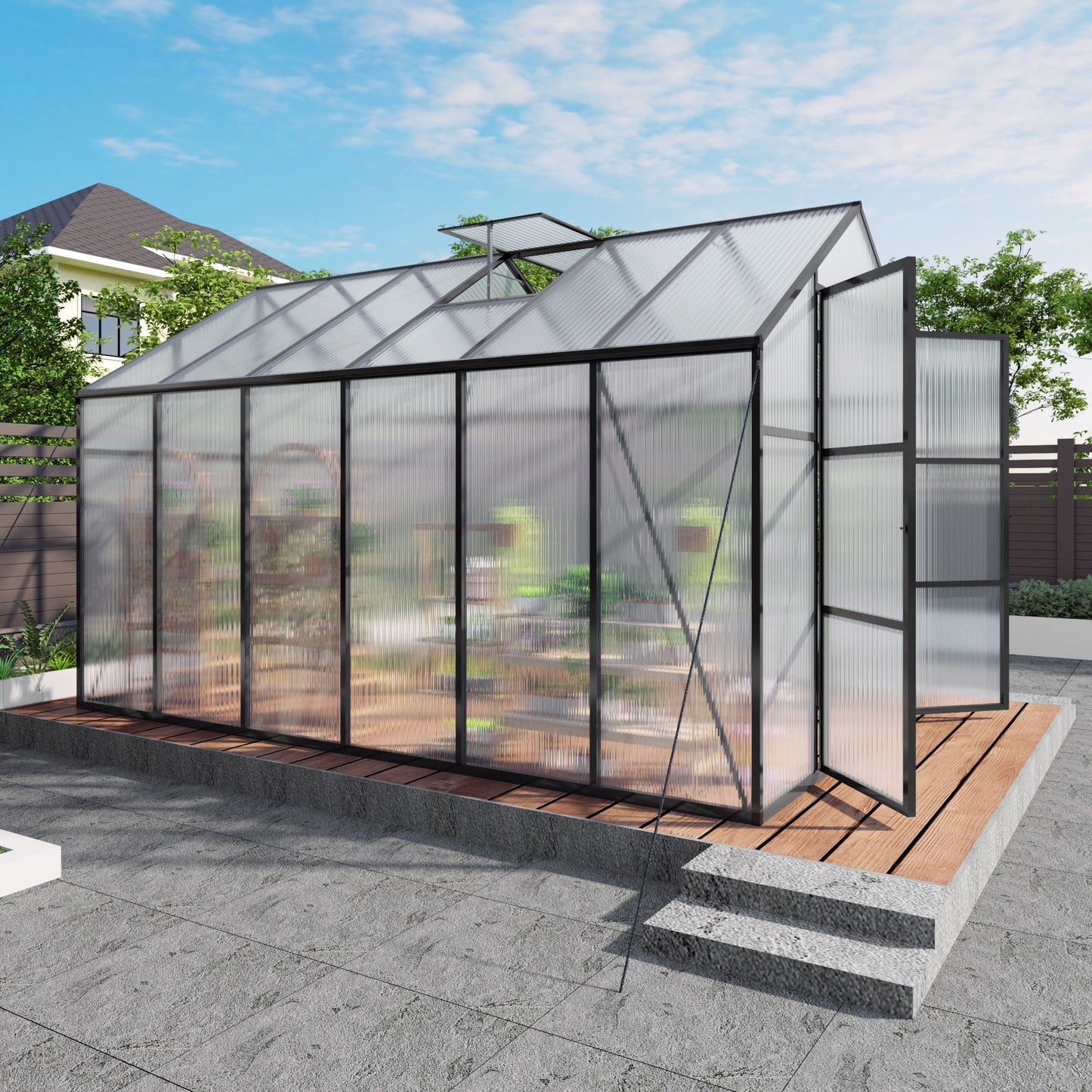 Gain Height Windproof house All Season Outdoor Garden Shelter