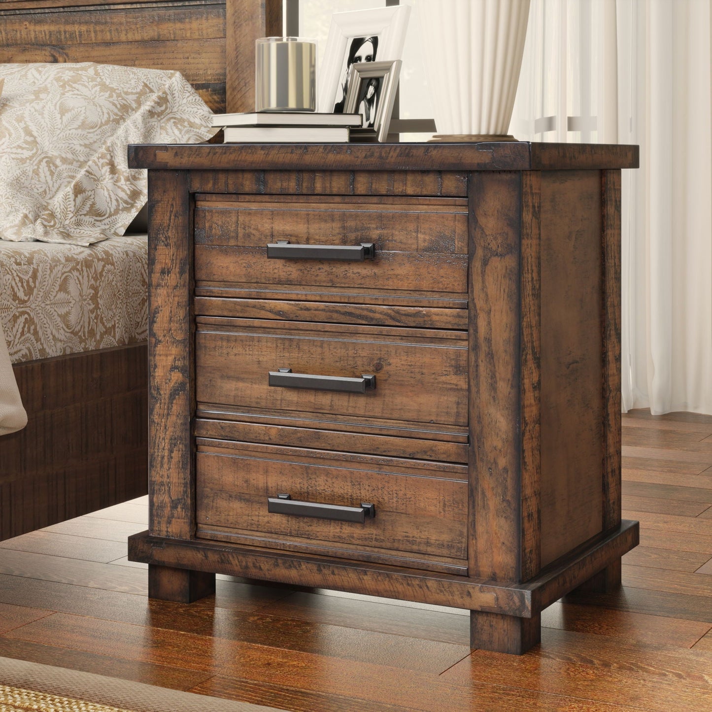 3 Drawer Nightstand