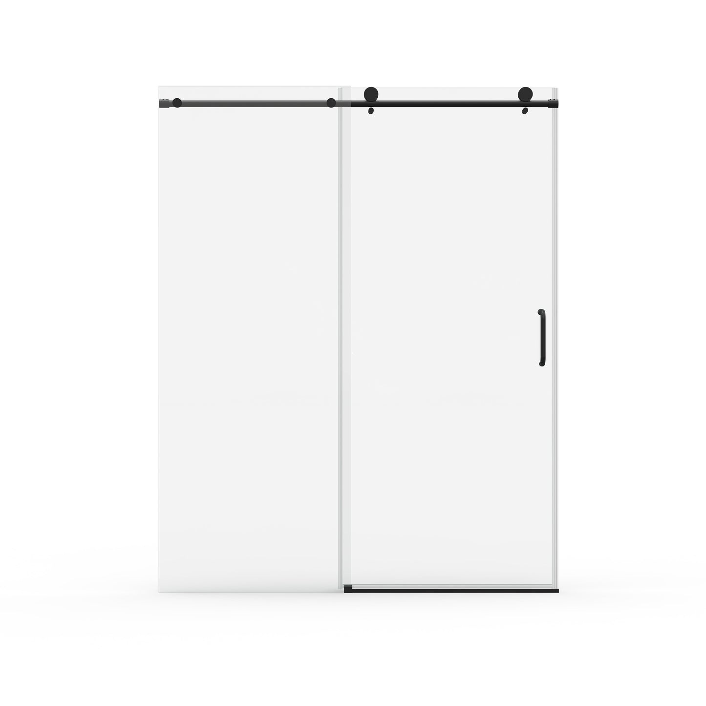56" - 60" W x 76" H Single Sliding Frameless Shower Door