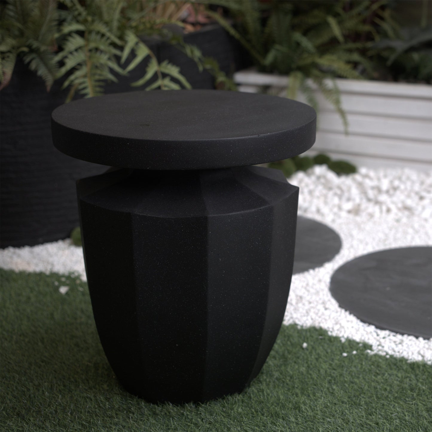 Decorative Garden End Table