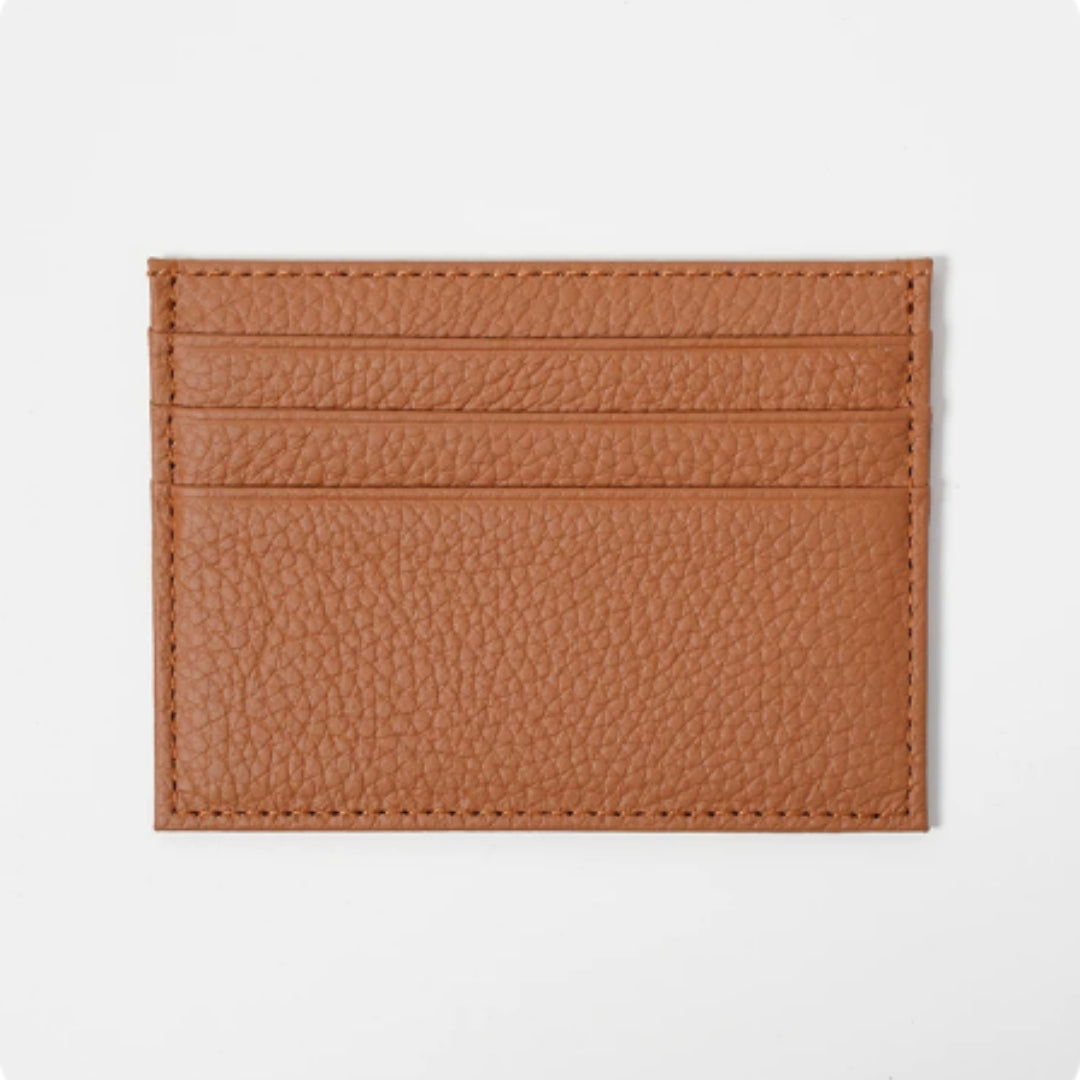 A Simple, Practical, And Exquisite One-piece Card Holder Made Of Top-grain Cowhide.