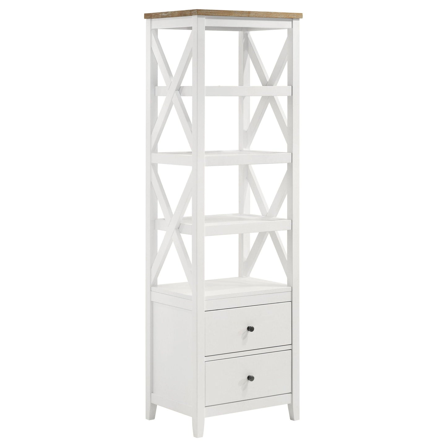Evanston - 3 Piece 67" TV Stand - White