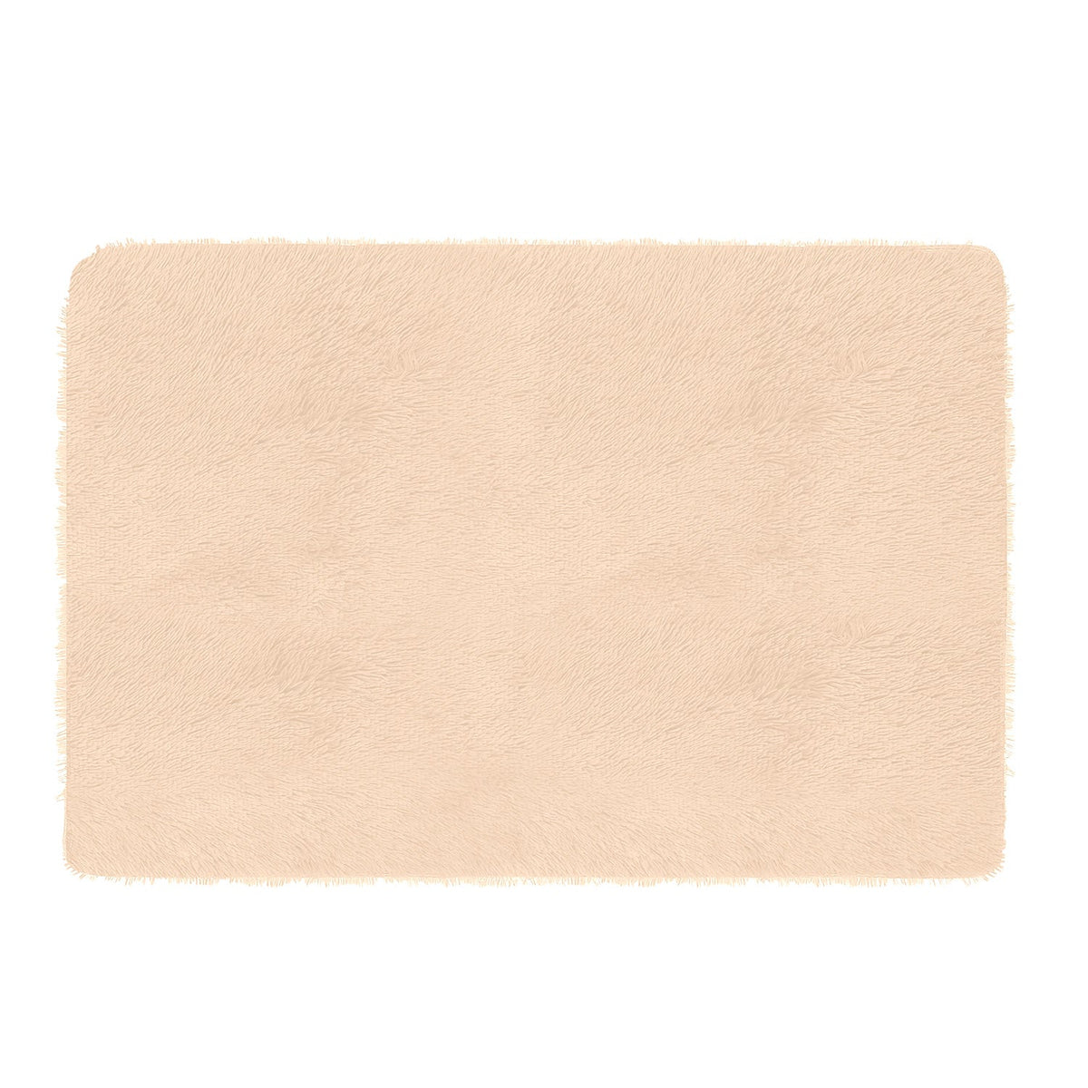 Fluffy Bedroom Rug 4Õ x 2.6Õ Anti-Skid Shaggy Area Rug Decorative Floor Carpet Mat for Nursery Bedroom Living Room