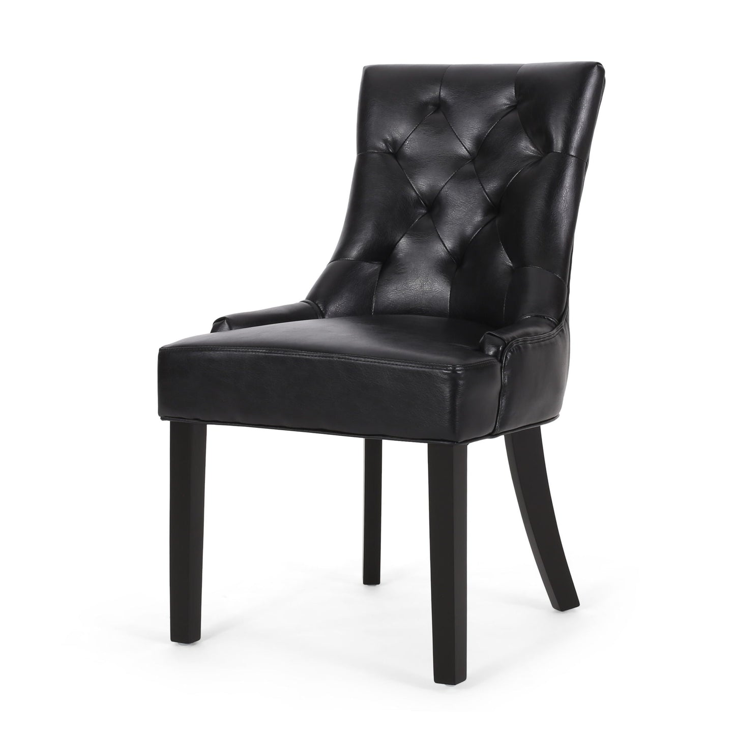 Cheney Contemporary Dining Chair Tufted Upholstery (Set of 2)