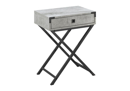 Accent Side Table with Storage Drawer