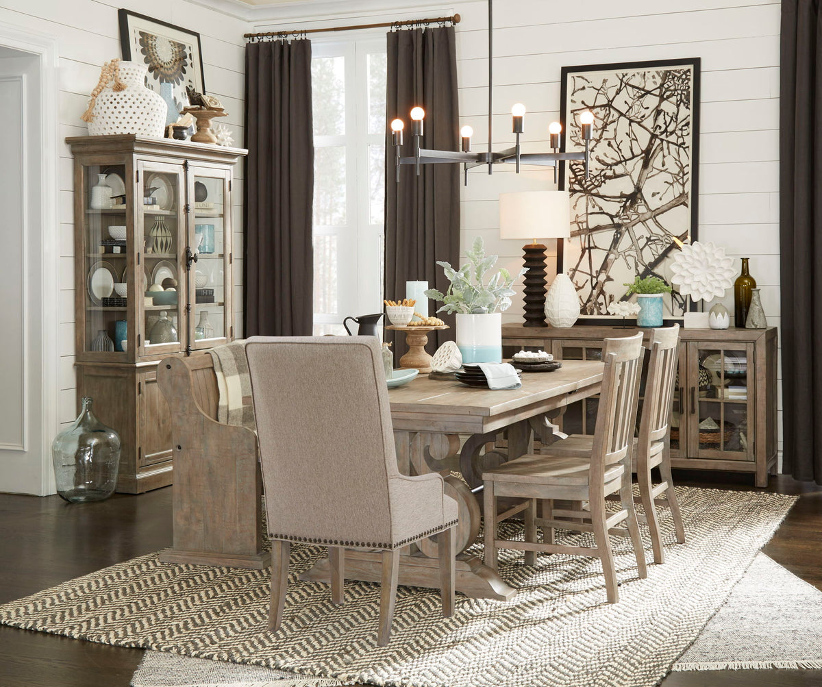 Tinley Park - Rectangular Dining Table - Dove Tail Gray
