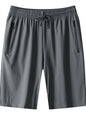 Men's Plus Size Drawstring Active Shorts