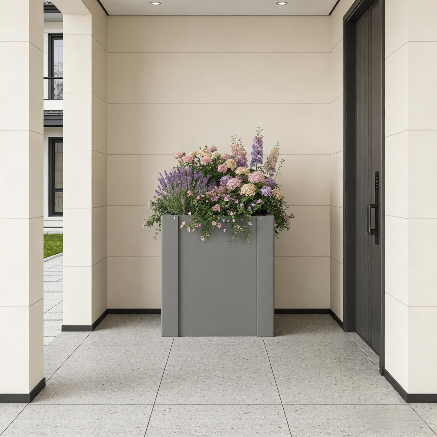 Balcony Planter Bed, Outdoor Planter Box