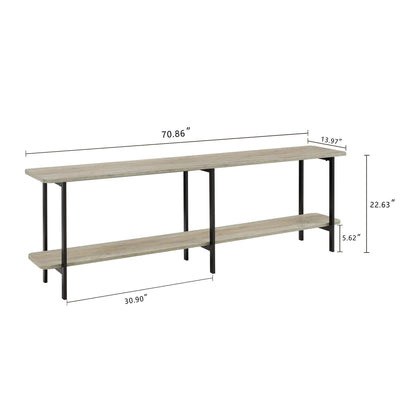 Celine - 2 Shelf Console Table