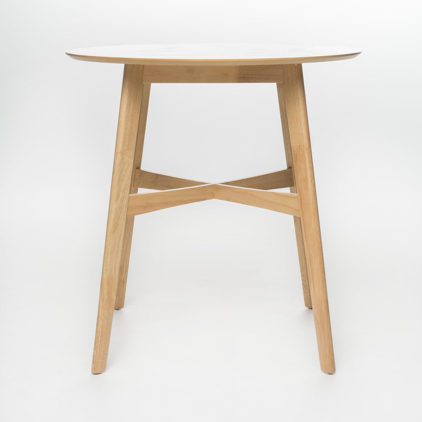Wood Counter Height Round Dining Table