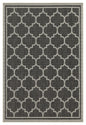 Sunshine - 5'3" X 7'3" Indoor & Outdoor Area Rug Polypropylene - Anthracite