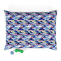 Endless Watercolor Mountain Waves - Pet Bed Pet Zen