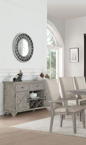Rocky Fabric Armless Dining Chair