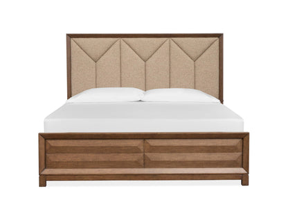 Callisto - Upholstered Panel Bed