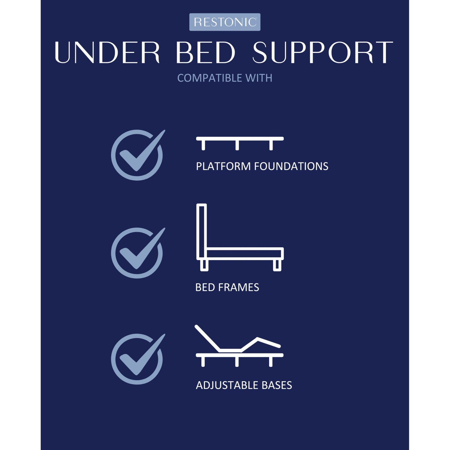 Comfort Care - 13" Hybrid Mattress, Firm Comfort, Advanced Cooling