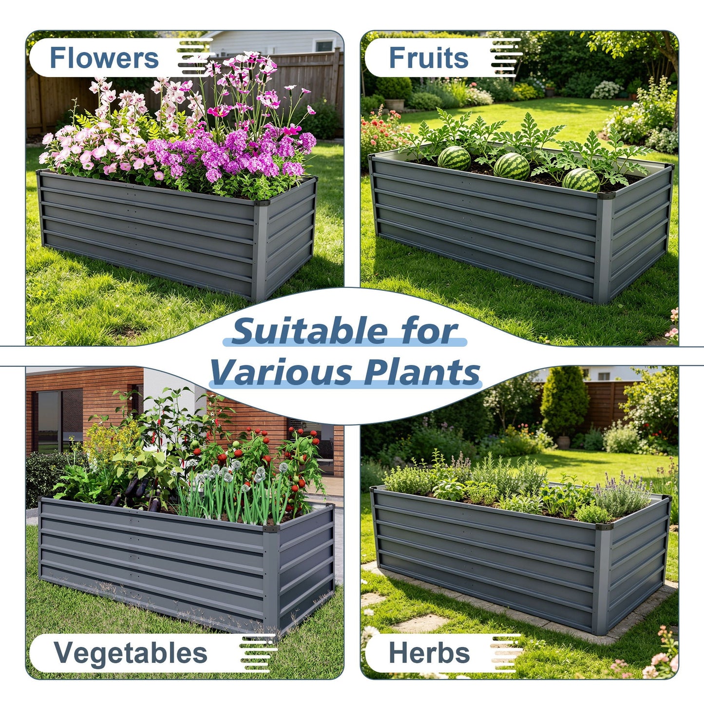 Large Garden Bed For Outdoor