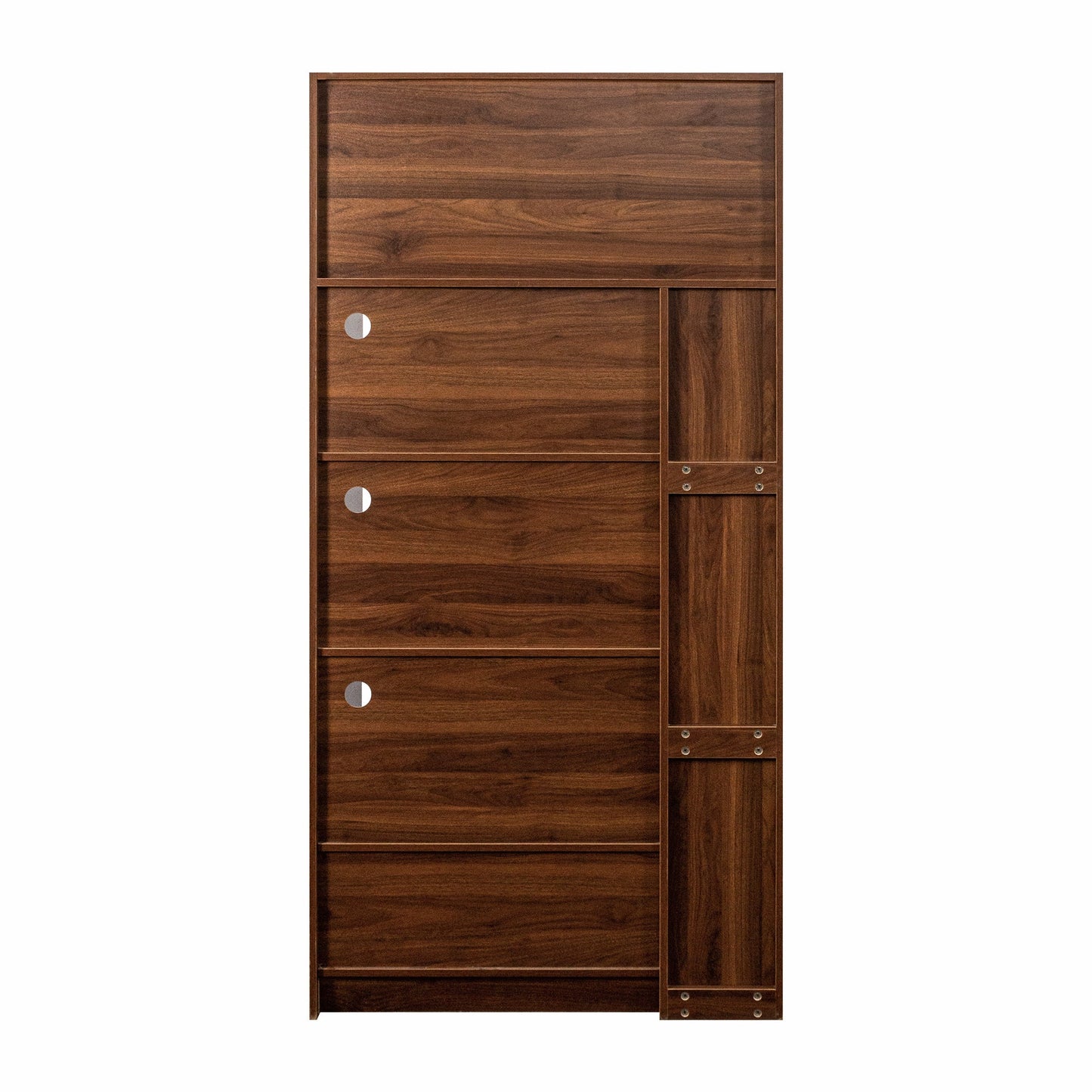 70.87" Tall Kitchen Pantry Cabinet with Multi-Tier Pull-Out Shelf