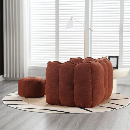 Soft Bean Bag Chair With High Resilient Foam