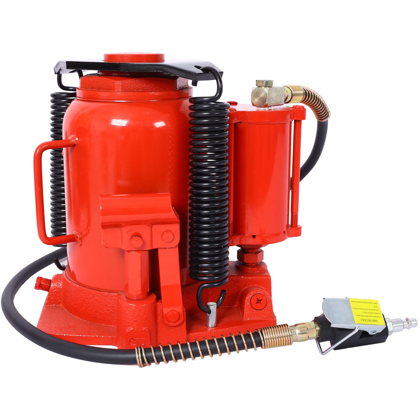 Air Hydraulic Bottle Jack, 32 Ton Capacity