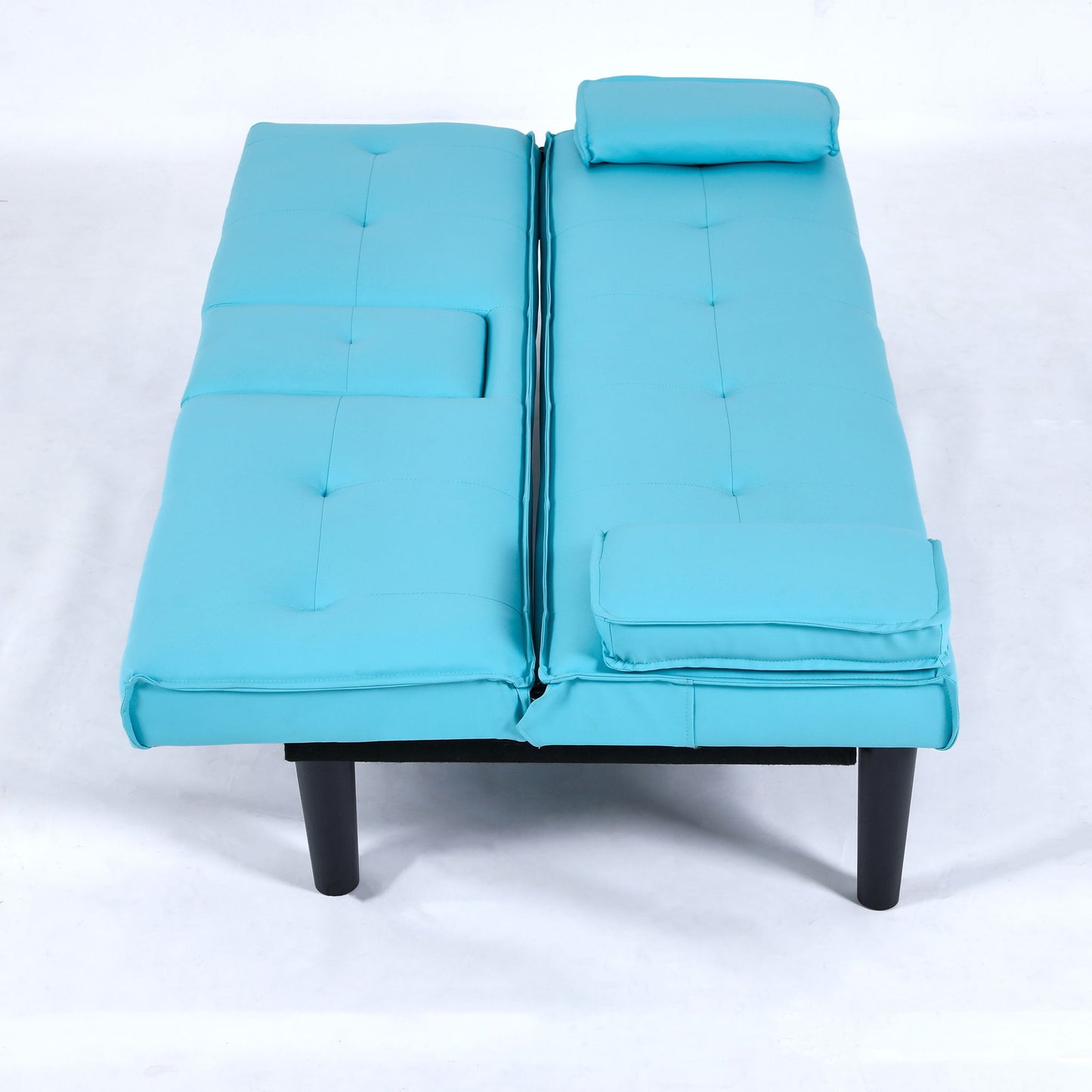 Sofa Bed With Foldable Design And Cup Holder