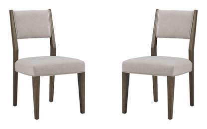 Kavanaugh - Dining Side Chair With Upholstered Seat& Back With o Slats (Set of 2) - Gray