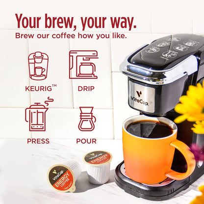 Organic Coffee Pods — Bold Flavor