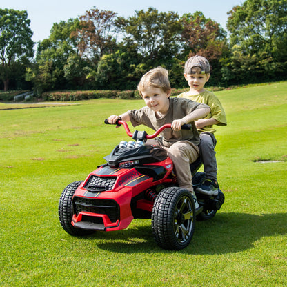 24V Magic Cars Spider 2 Seater Ride-On 3 Wheel Motorcycle