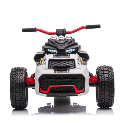 24V Magic Cars Spider 2 Seater Ride-On 3 Wheel Motorcycle