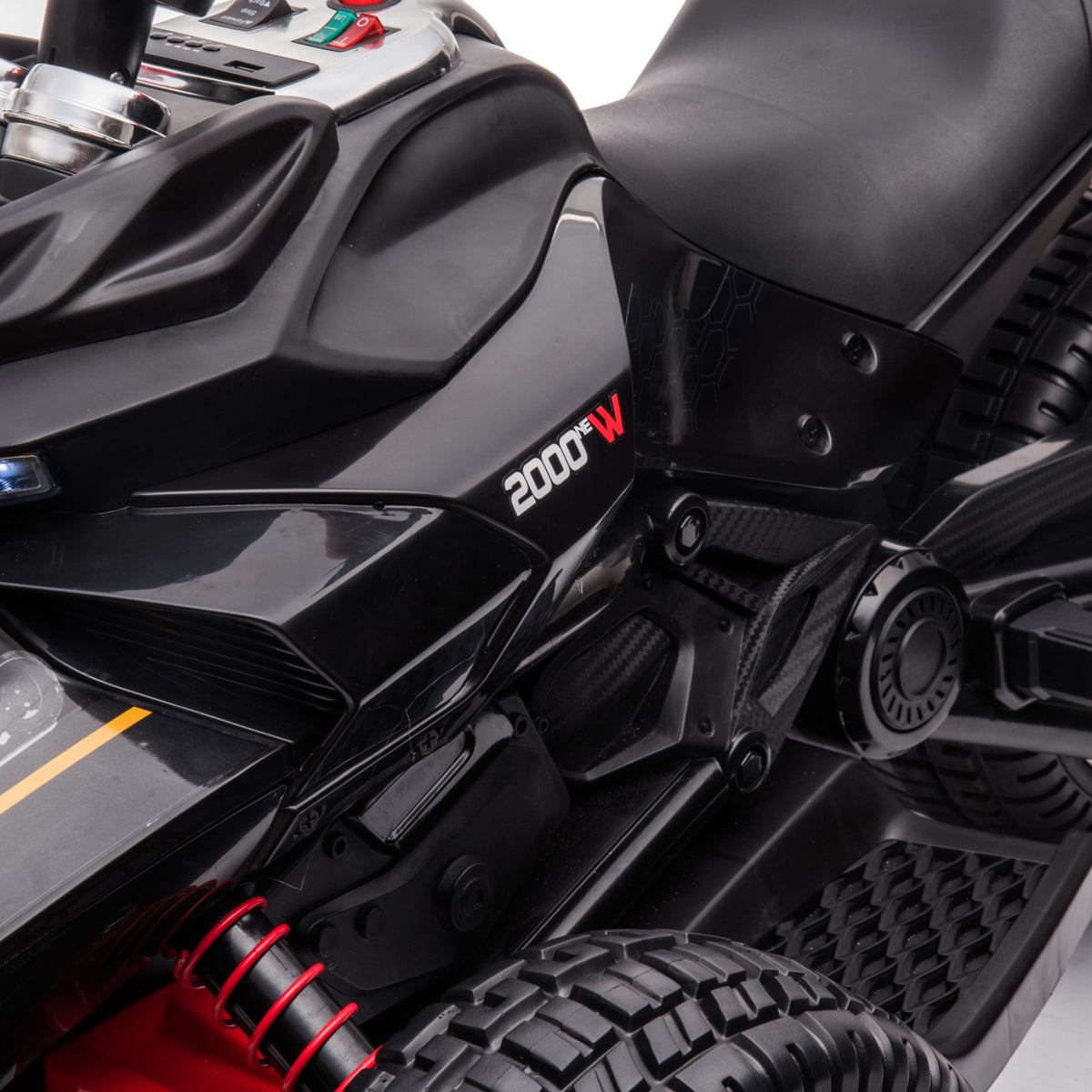 24V Magic Cars Spider 2 Seater Ride-On 3 Wheel Motorcycle