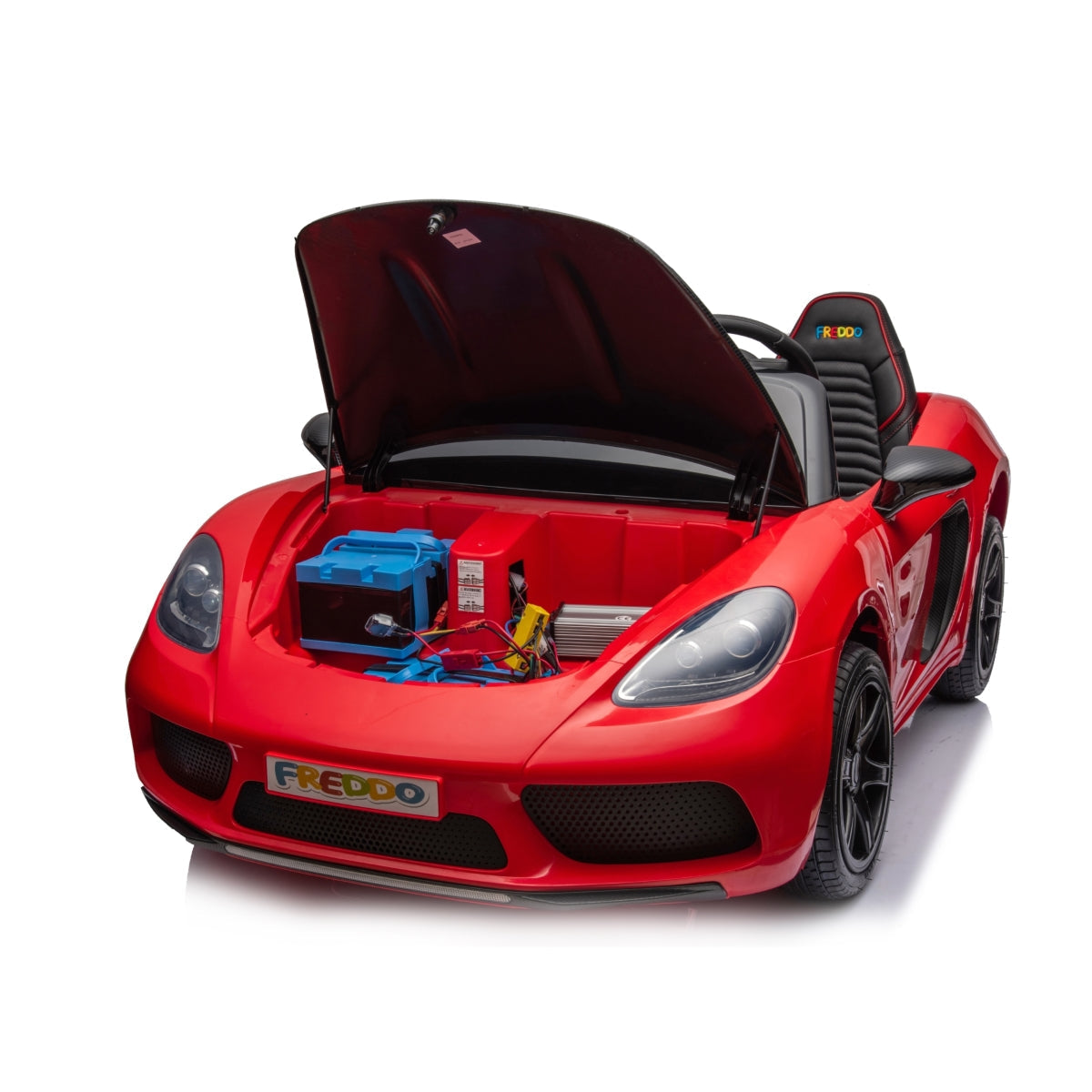 48V Magic Cars Rocket: World's Fastest 2-Seater Kids' Ride-On with Advanced Brushless Motor & Precision Differential