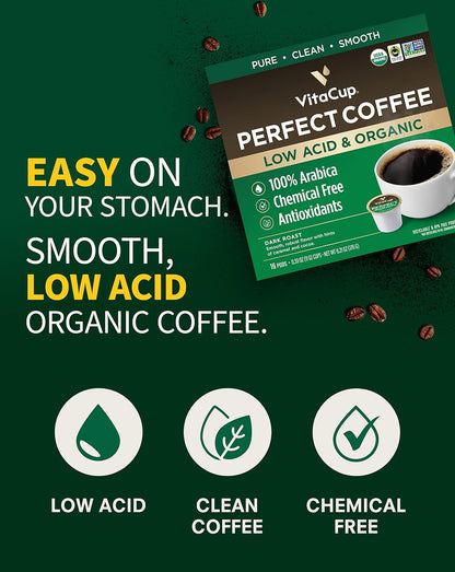 Organic Coffee Pods — Bold Flavor
