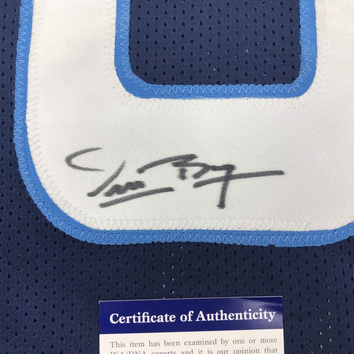 Framed Autographed/Signed Muggsy Bogues 35x39 Space Jam Monstars Blue Basketball Jersey PSA/DNA COA