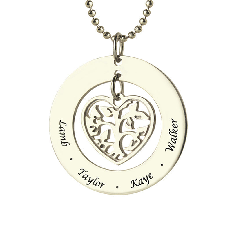 s925 brand eight-character necklace infinity name customization