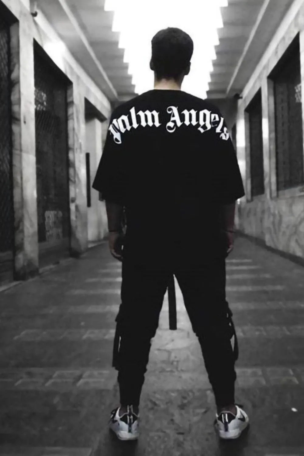 Men's Letter Round Neck Half Sleeve T-Shirt