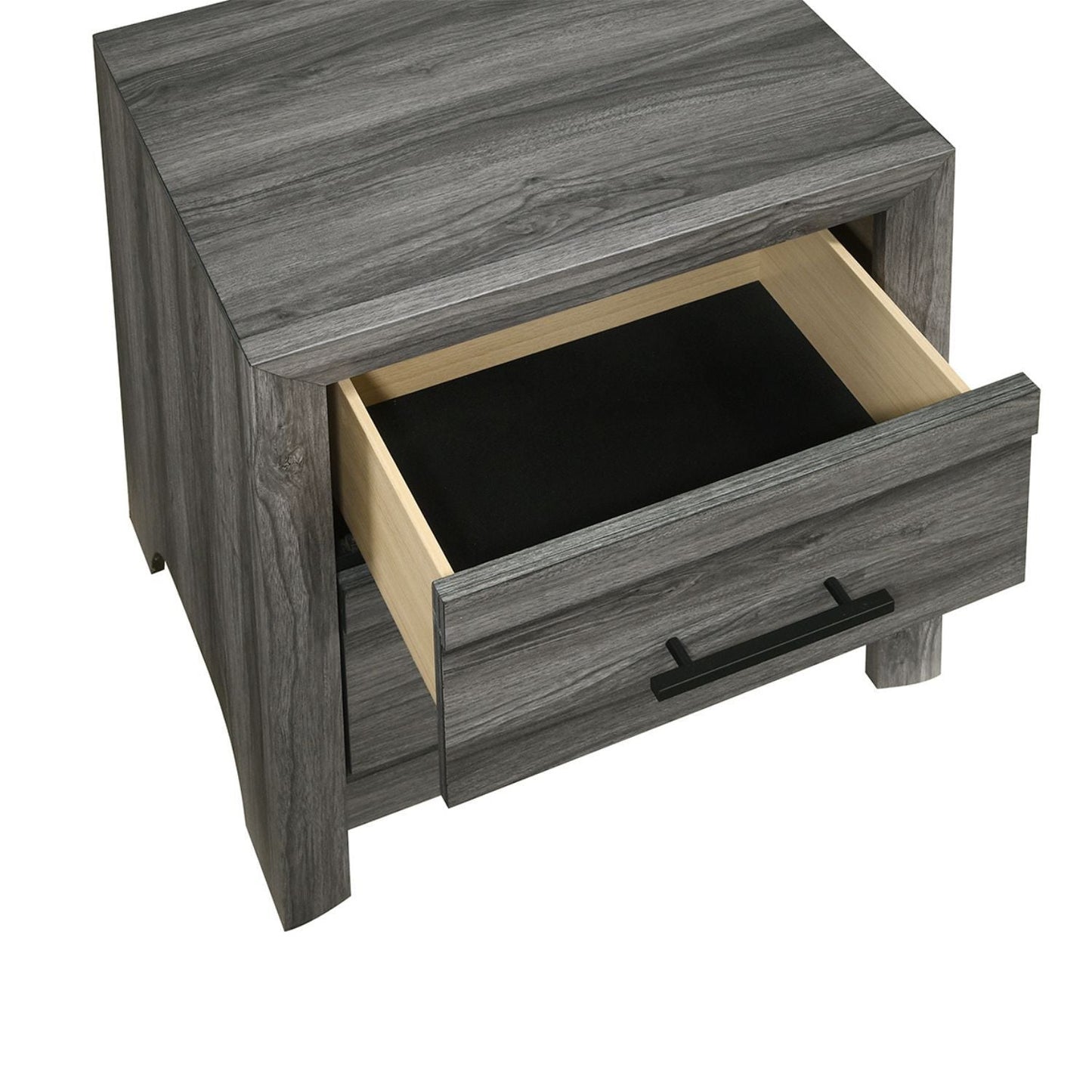 Denver - 2 Drawer Nightstand - Gray
