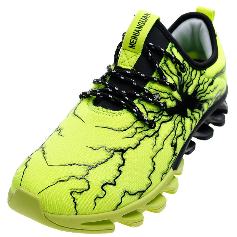 New Men's Red lighting graphics print sports shoes