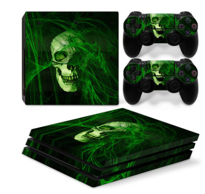 PS4 Pro Anti-Scrape Geometric Pattern Sticker | Durable Protection for Gaming Console