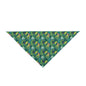 Emerald Canopy Pattern of Tropical Leaves - Pet Bandana Pet Zen