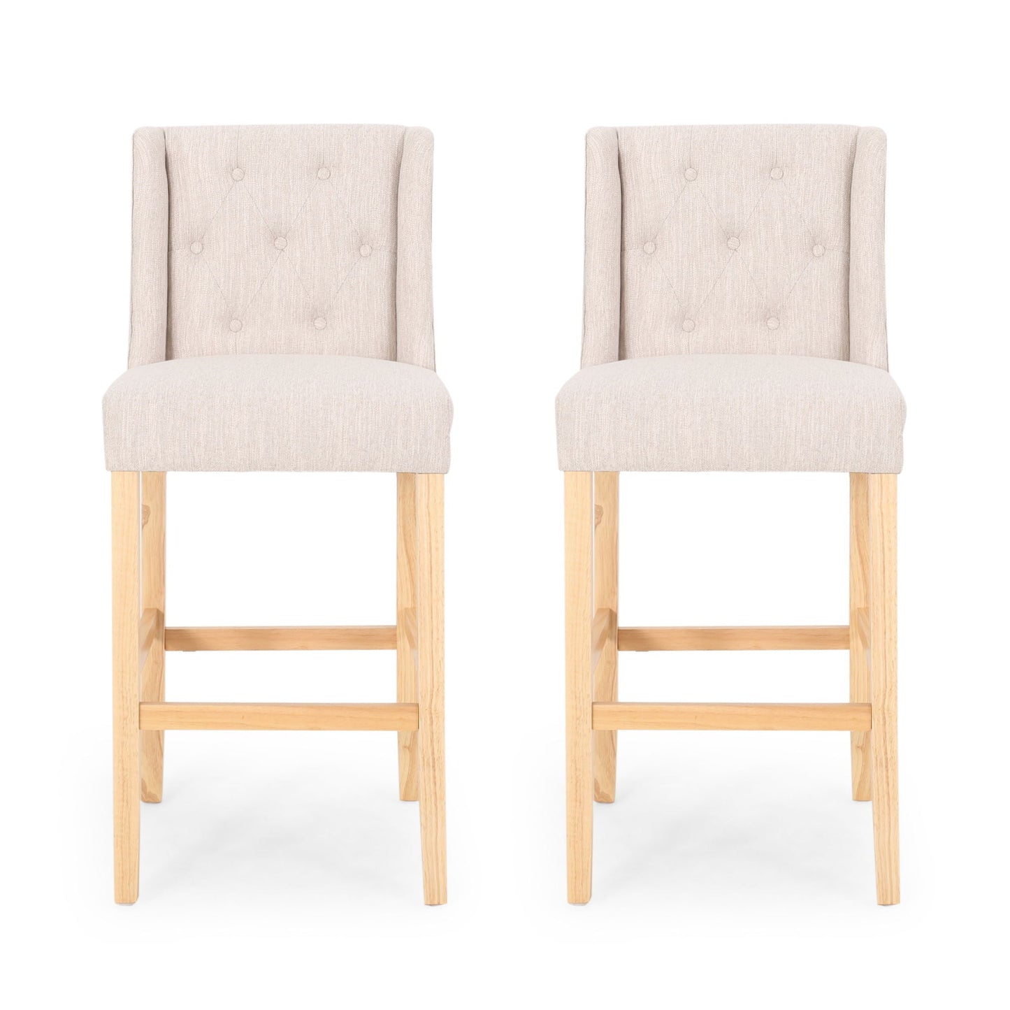 Ethereon Tufted Counter Stool (Set of 2)