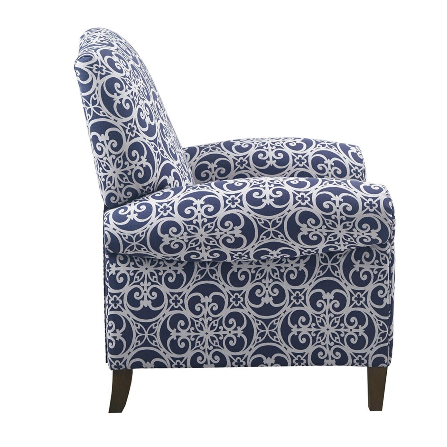 Kirby Transitional Push Back Recliner Chair