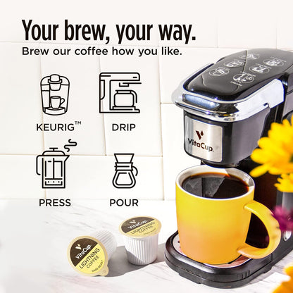 Organic Coffee Pods — Bold Flavor