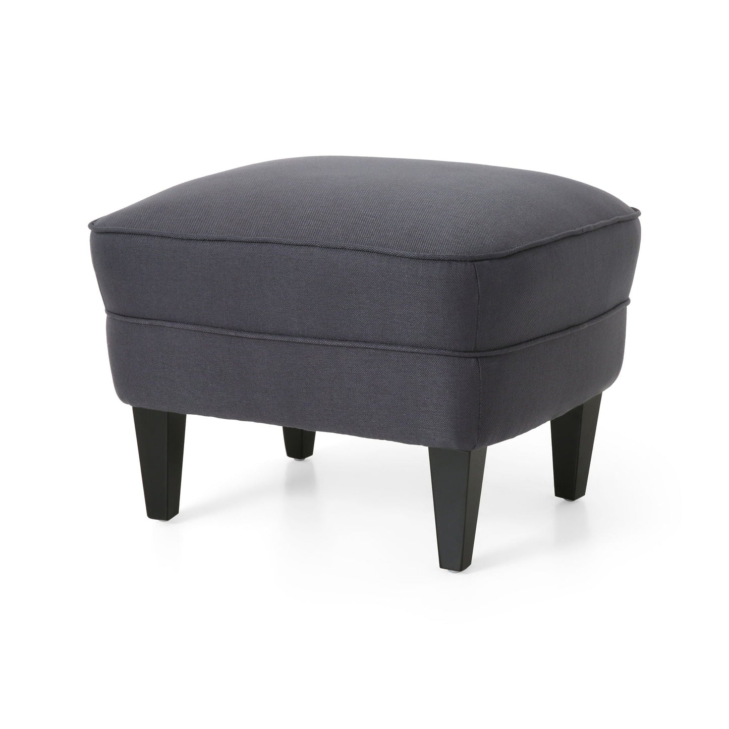 Enchante Living Room Set with Tufted Back Club Chair and Ottoman