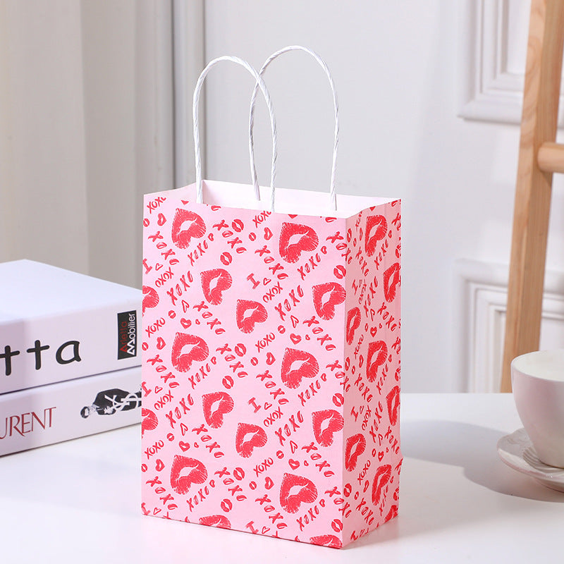 Valentine's Day Gift Bag Love Printing