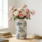 Vintage Inspired Ceramic Accent Vase